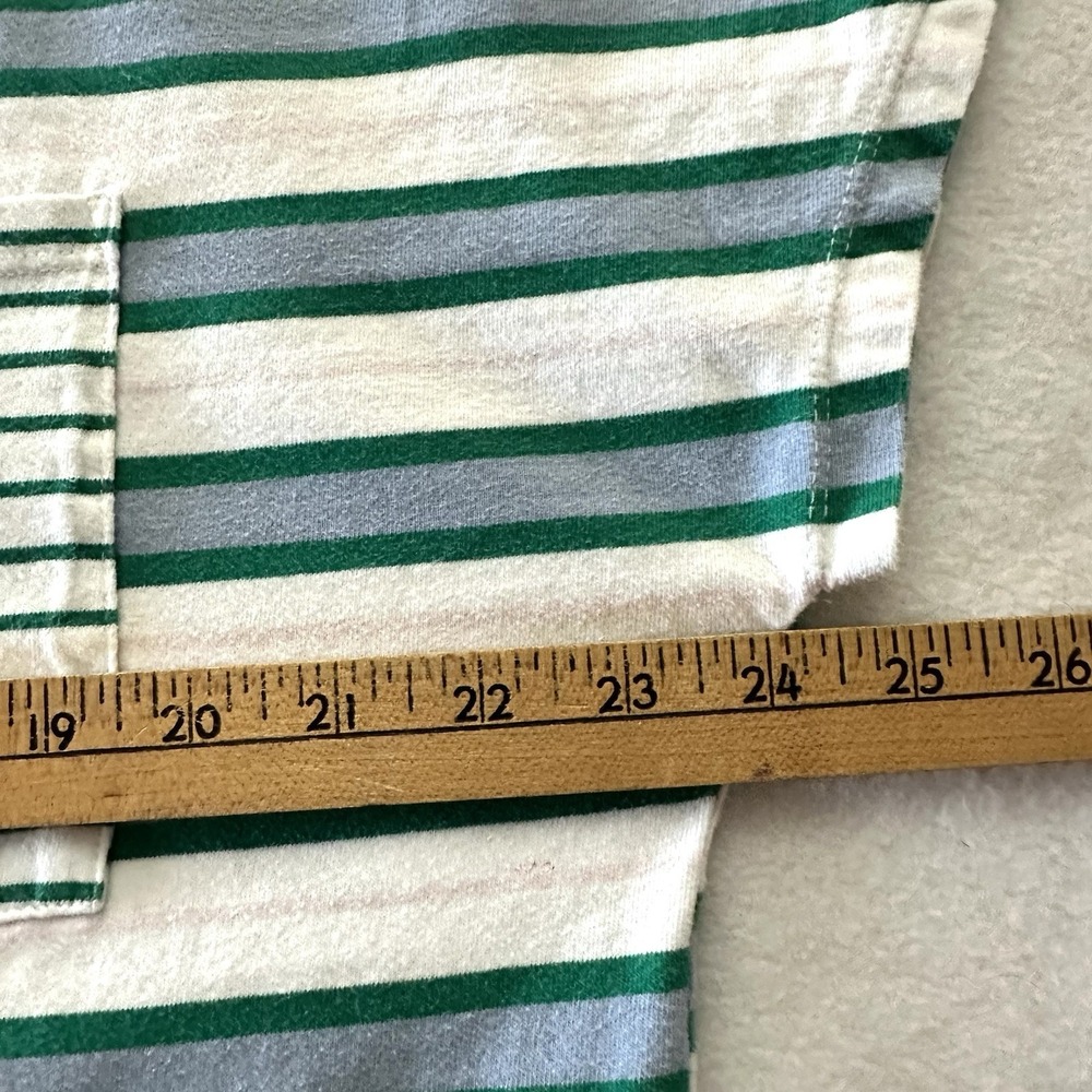 Maeve Anthropologie Tiffany Top XL Cropped Boxy Striped Colorblock Cotton - Picture 8 of 12